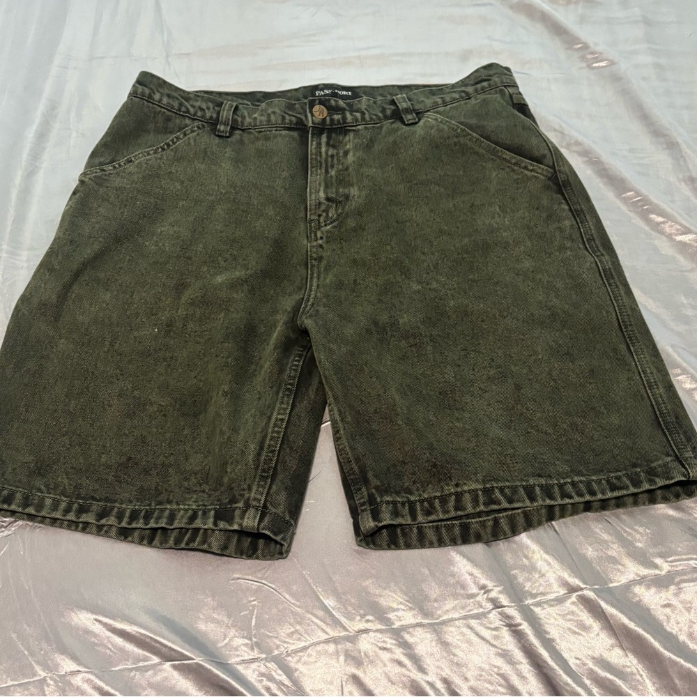 Passport Men's Olive Jean Shorts